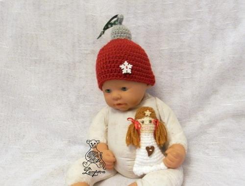 návod - čepička pro miminko