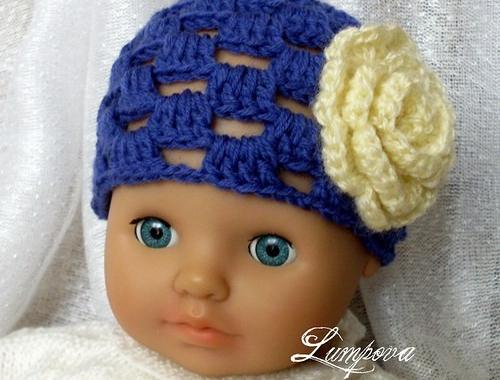 návod - čepička pro miminko