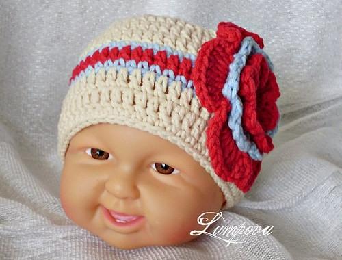 návod - čepička pro miminko