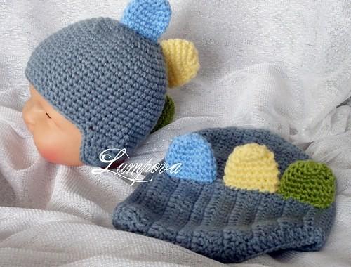 návod - čepička pro miminko