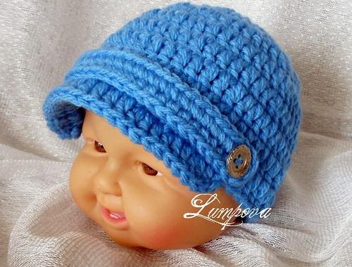 návod - čepička pro miminko