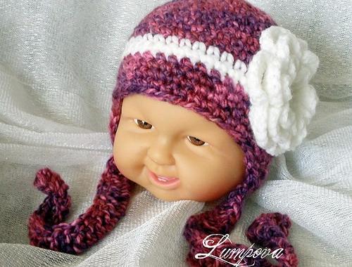 návod - čepička pro miminko