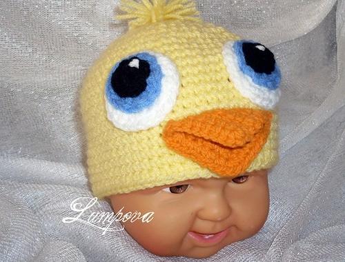 návod - čepička pro miminko