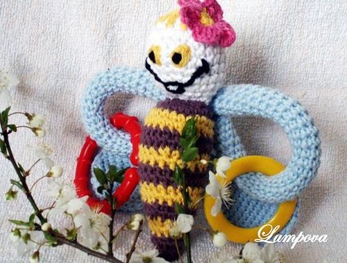 návod - čepička pro miminko