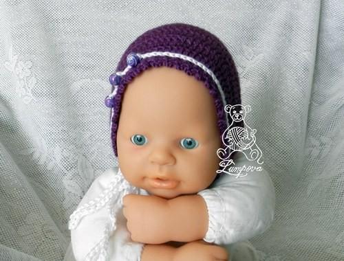 návod - čepička pro miminko