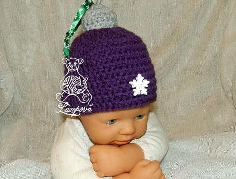 návod - čepička pro miminko