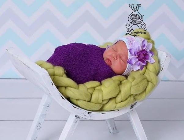 návod - čepička pro miminko