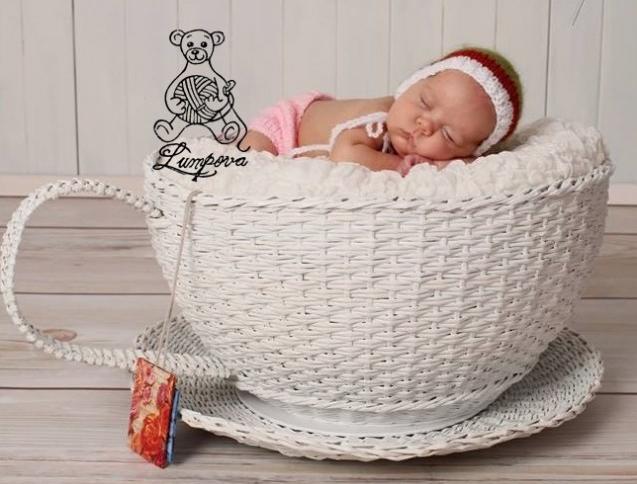 návod - čepička pro miminko