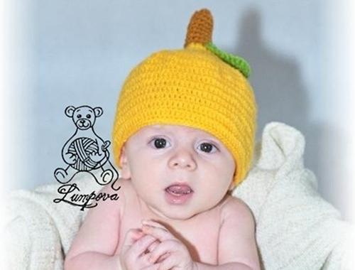 návod - čepička pro miminko