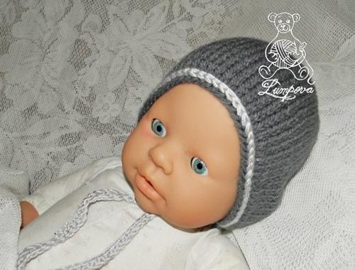 návod - čepička pro miminko