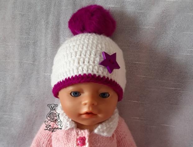 návod - čepička pro miminko