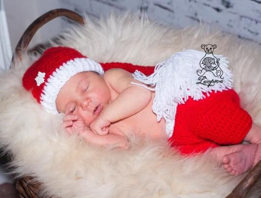 návod - čepička pro miminko