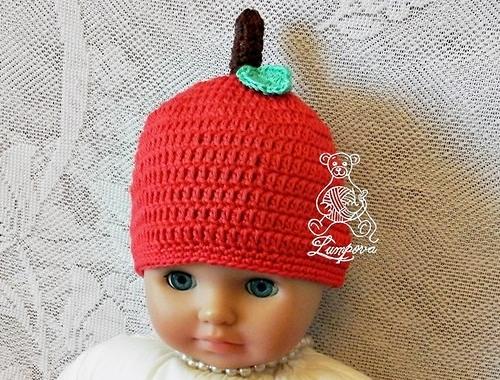 návod - čepička pro miminko