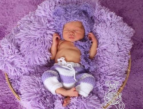 návod - čepička pro miminko