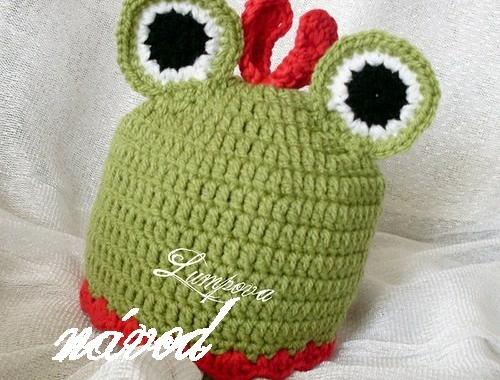 návod - čepička pro miminko