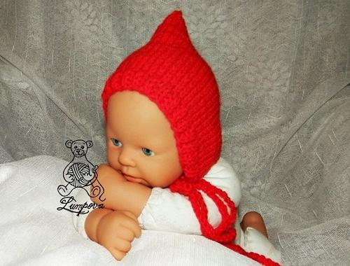 návod - čepička pro miminko