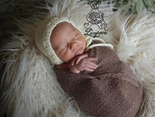 návod - čepička pro miminko