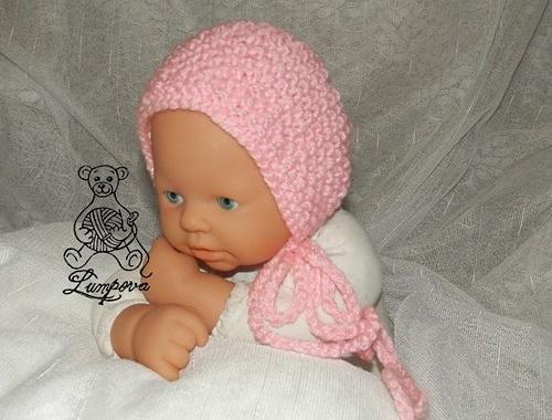 návod - čepička pro miminko