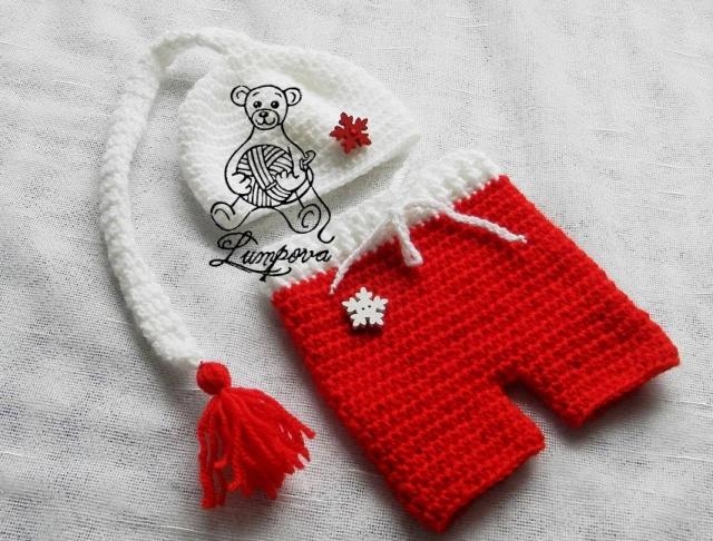 návod - čepička pro miminko