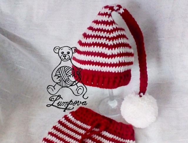 návod - čepička pro miminko