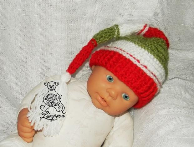 návod - čepička pro miminko