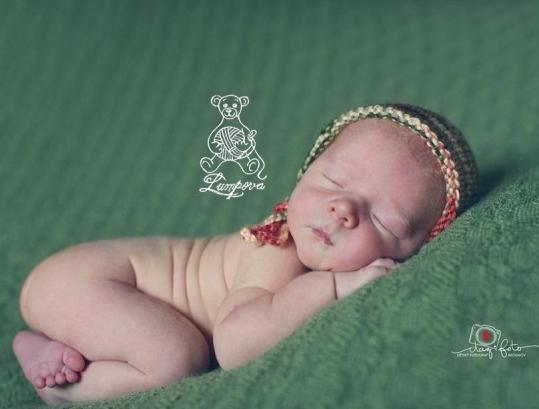 návod - čepička pro miminko