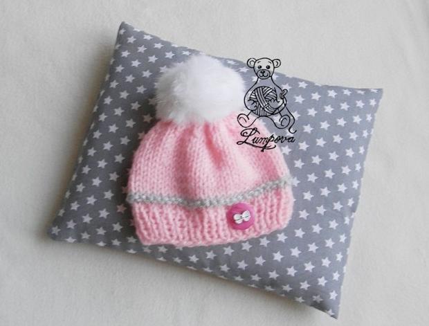 návod - čepička pro miminko