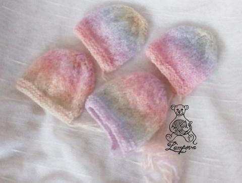 návod - čepička pro miminko