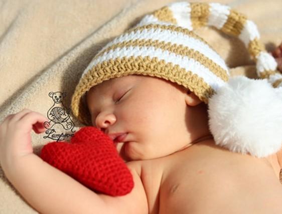 návod - čepička pro miminko