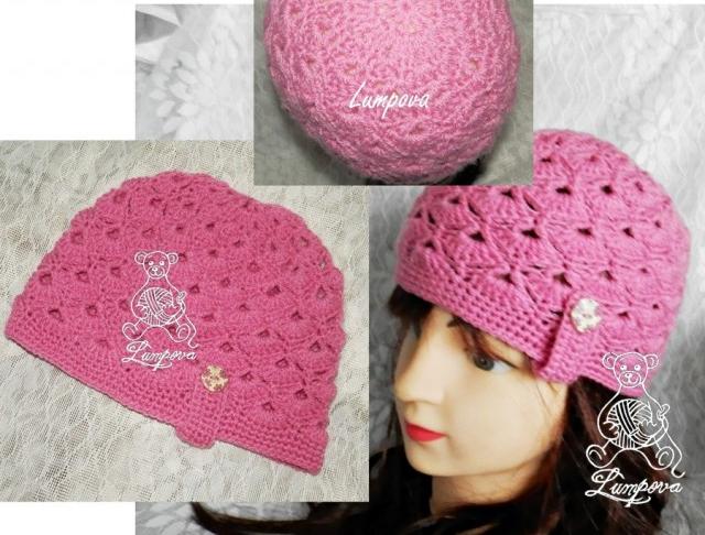 návod - čepička pro miminko