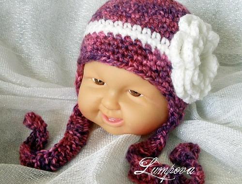 návod - čepička pro miminko