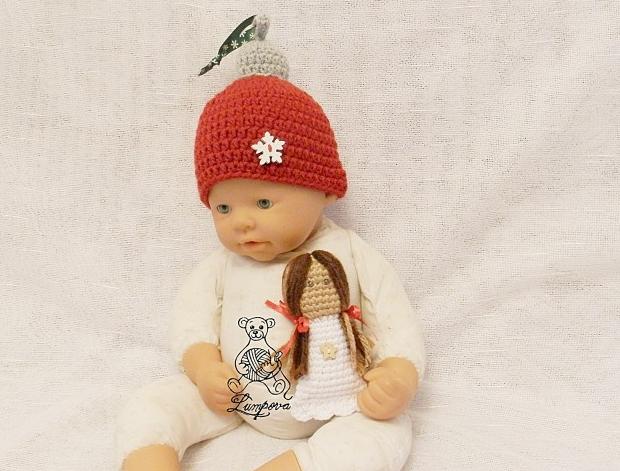 návod - čepička pro miminko