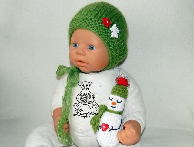 návod - čepička pro miminko