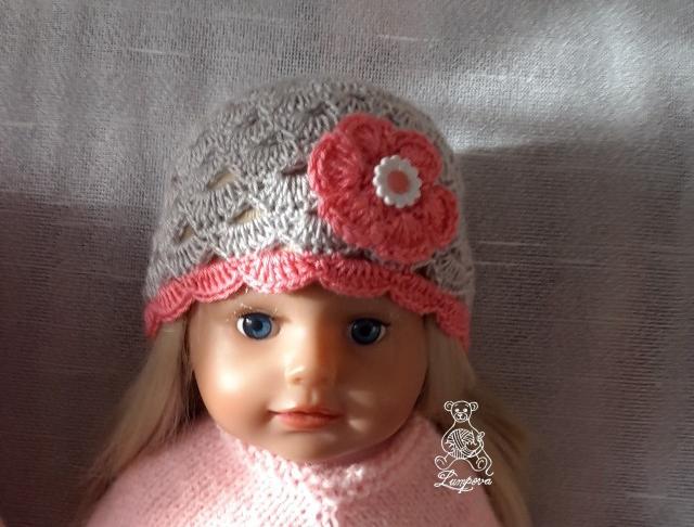 návod - čepička pro miminko