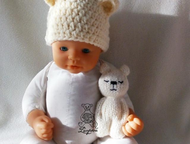 návod - čepička pro miminko