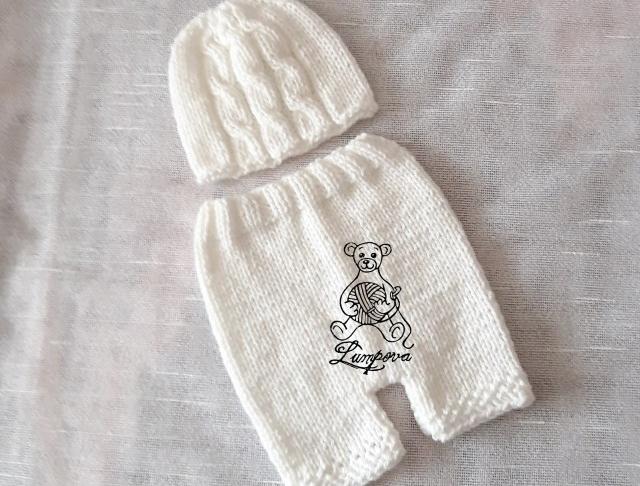 návod - čepička pro miminko