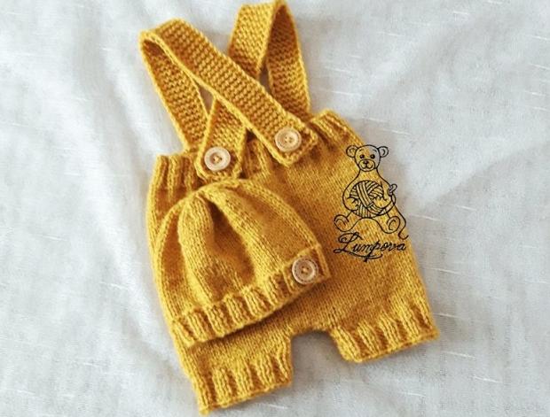 návod - čepička pro miminko