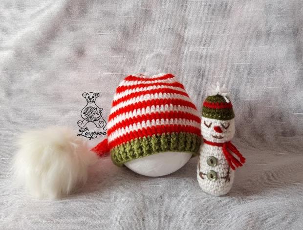 návod - čepička pro miminko