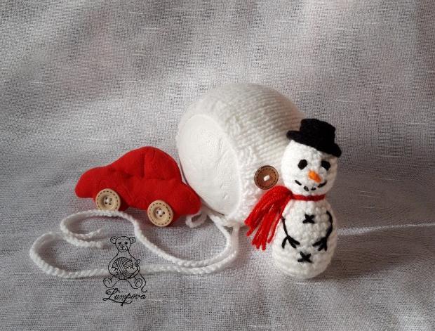 návod - čepička pro miminko