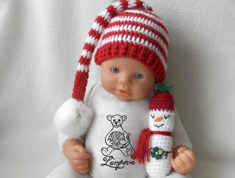 návod - čepička pro miminko