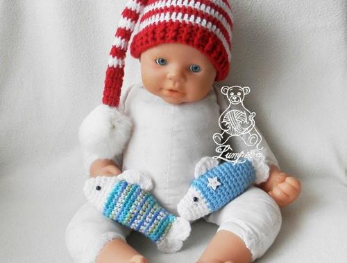 návod - čepička pro miminko