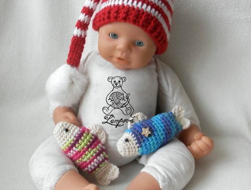 návod - čepička pro miminko