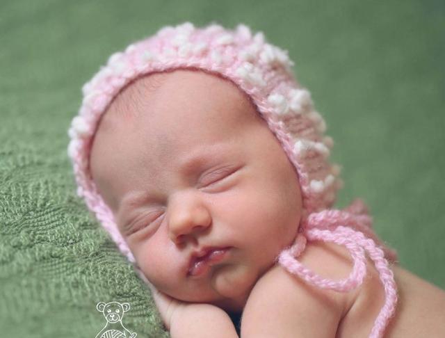 návod - čepička pro miminko