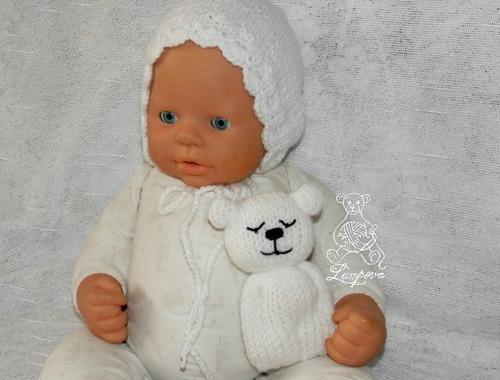 návod - čepička pro miminko