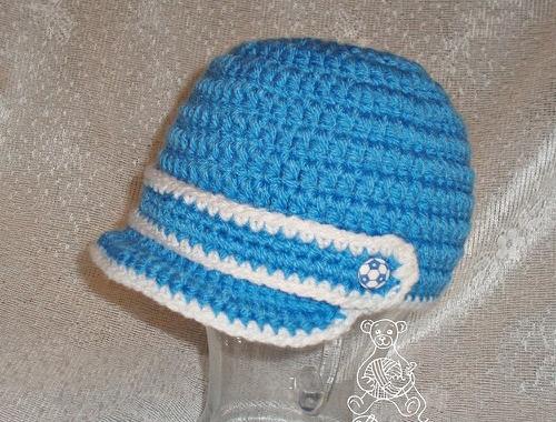 návod - čepička pro miminko