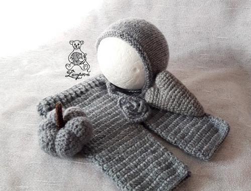 návod - čepička pro miminko