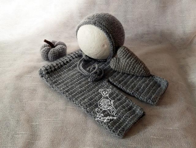 návod - čepička pro miminko