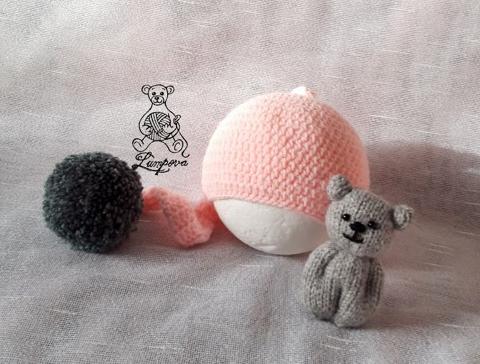 návod - čepička pro miminko