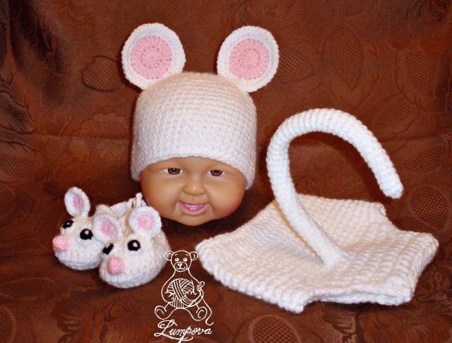 návod - čepička pro miminko