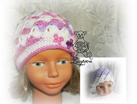 návod - čepička pro miminko